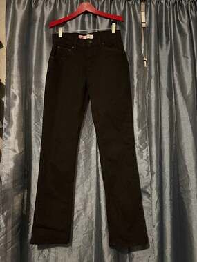 Levi's Boys 511 Slim Fit Stretch Jeans Black Size 16 Regular 28x28